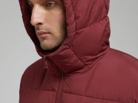 Утепленная куртка с капюшоном