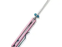 Складной нож Civivi Baby Banter, сталь Nitro-V, рукоять G10, розовый