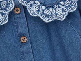 Блузка с длинным рукавом для маленькой девочки