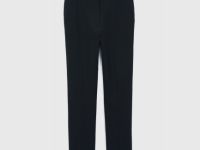 Зауженные книзу брюки, Черный