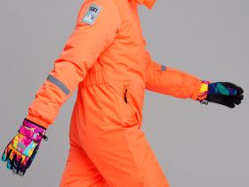 Перчатки текстильные для девочек