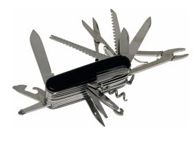 Нож перочинный Victorinox SwissChamp, сталь X55CrMo14, рукоять Cellidor®, черный
