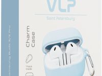 Чехол VLP Charm для Samsung Galaxy Buds 3/3 Pro Голубой