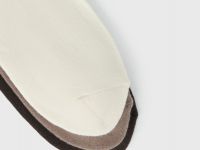 Носки в рубчик, 3 пары, Бежевый