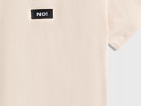 Футболка с нашивкой для мальчиков, Бежевый