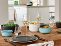 Mepal Набор контейнеров высоких, 4 предмета Nordic Black Cirqula Mepal