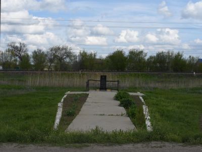 Братская могила советских воинов, погибших в период Сталинградской битвы