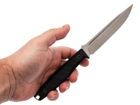Нож Шторм для охоты, сталь AUS10co, рукоять G10 черная