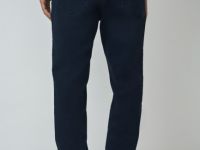 Брюки «5 карманов» Slim из твила, Синий