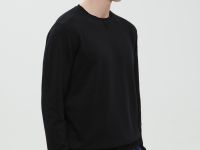 Базовый джемпер из хлопка прямого кроя