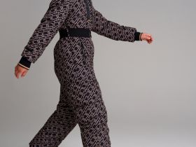 Комбинезон текстильный с полиуретановым покрытием для девочек