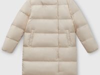 Стеганое пуховое пальто