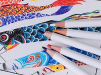 Набор карандашей цветных HIMI 24 цв, масляные