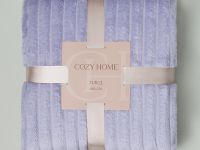 Плед Soft strip, сирень