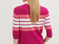 Джемпер в полоску из вискозы