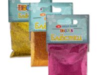 Блестки декоративные "Decola" размер 0,1 мм, 20 г, античное золото