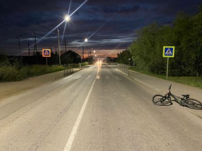 Водитель сбил велосипедиста и скрылся с места ДТП в Якутске