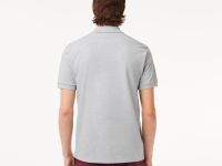 Мужское поло L.12.12 из меланжевой ткани