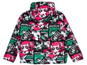 Куртка текстильная с полиуретановым покрытием для девочек