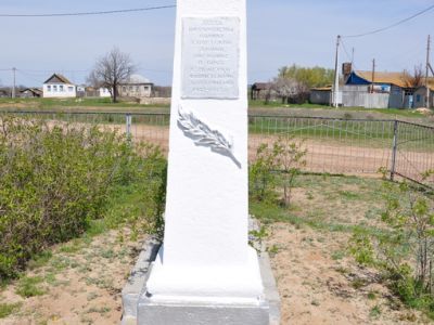 Братская могила советских воинов, погибших в период Сталинградской битвы