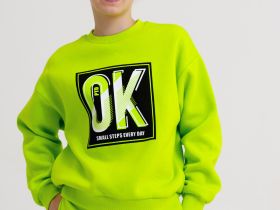 Комплект трикотажный для девочек: толстовка, брюки