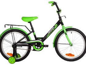 Детский велосипед Novatrack YT Forest 20, год 2025, цвет Белый-Зеленый