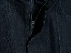 Джинсы клёш с высокой посадкой, Синий