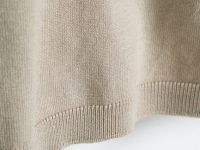 Базовый джемпер с коротким рукавом, Бежевый