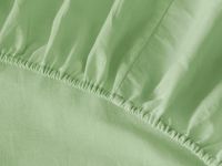 Простыня на резинке Smoke green