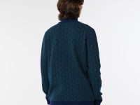 Мужской свитер Lacoste Contrast Collar Monogram