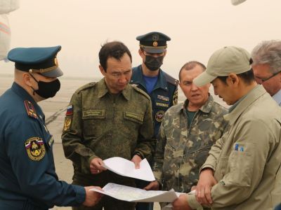 К лесным пожарам глава Якутии предложил готовиться еще зимой