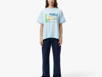 Женская Футболка Lacoste из хлопка