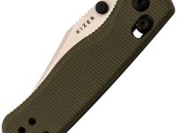 Складной нож Kizer Drop Bear 2, сталь Nitro-V, рукоять микарта, зеленый