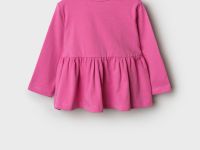 Джемпер детский трикотажный для девочек (футболка с длинными рукавами)