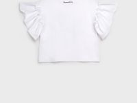 Фуфайка трикотажная для девочек (футболка)