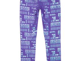 Брюки трикотажные для девочек (легинсы)