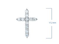 Подвеска из белого золота э4712пд04170300_white