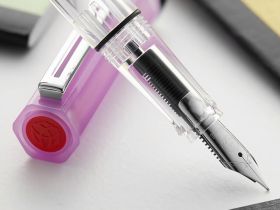 Ручка перьевая TWSBI ECO Glow, Фиолетовый, M