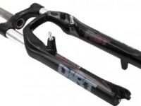 Амортизационная вилка RST Dirt 26&quot; (черный 100 мм эксцентрик 9 мм шток 1 1/8&quot; (28.6 мм) для ободных и дисковых тормозов)