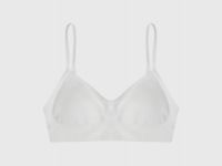 Базовый топ с вкладышами, Белый