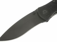 Складной полуавтоматический нож Kershaw Blur All Black, сталь Sandvik 14C28N, рукоять алюминий/Trac-Tec