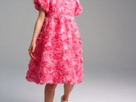 Платье текстильное для девочек