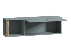 Полка Дикинс 120x35 Серо-зеленый