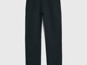 Базовые брюки-чиносы Regular, Черный