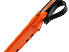 Туристический нож N.C. Custom Crony, сталь AUS-10, рукоять Black/Orange G10