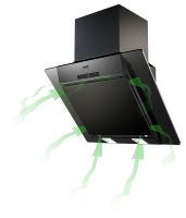 Наклонная вытяжка SIMONA 600 BLACK 3S