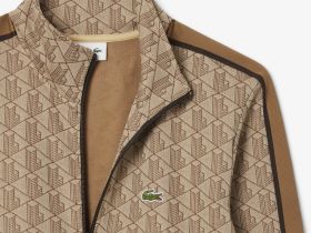 Мужская жаккардовая толстовка Lacoste PARIS с монограммой