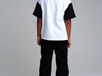 Брюки трикотажные утепленные флисом для мальчиков