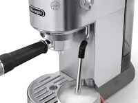 Кофеварка рожковая De'Longhi Dedica Duo EC890.M (Silver)