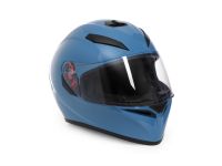 Шлем мото закрытый SHORNER Waves, синий размер L